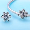 Charm Floco de neve cintilante estilo Pandora - SCC719