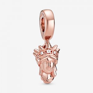 Charm Pendente Estátua da Liberdade de Nova Iorque Pandora Rose - 788989C01 Charm Pendente Estátua da Liberdade de Nova Iorque Pandora Rose - 788989C01