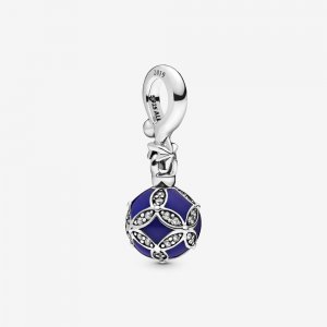 Charm Pendente Enfeite de Natal Azul Pandora - 798512C01