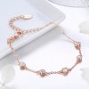 Pulseira Beleza da simplicidade estilo Pandora - SCB097