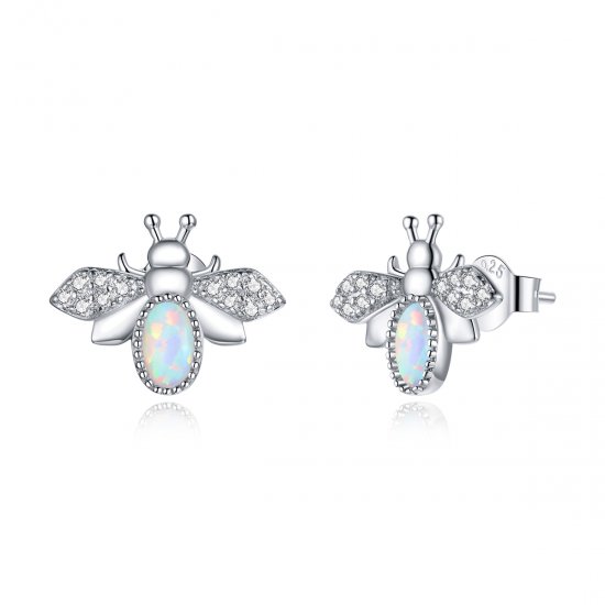 Brincos Petit Abelha life Pandora - SCE1021  Clique na imagem para fechar