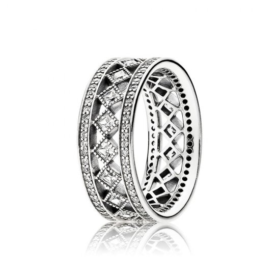Anel PANDORA Fascinação Vintage - 191007CZ  Clique na imagem para fechar