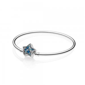 Bracelete Pandora Rígido de prata Estrela