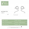 Brincos Petit Starlish estilo Pandora - SCE637