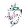 Anel Presente do Beija-flor estilo Pandora - BSR016