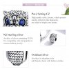 Charm Coruja Brilhante estilo Pandora - SCC1607