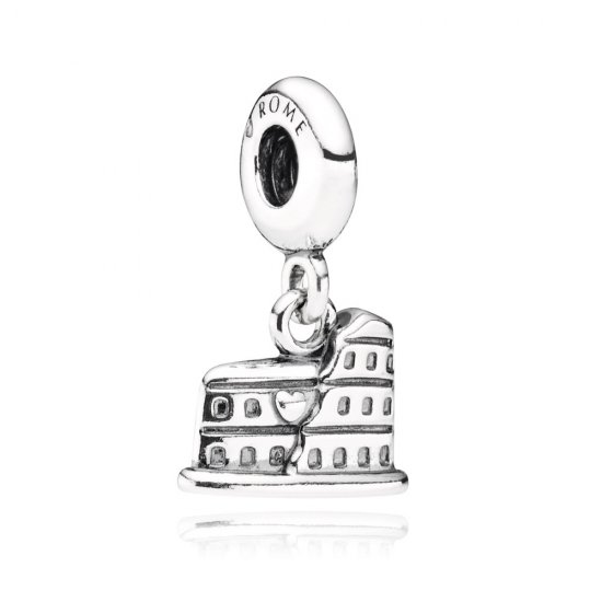 Charm PANDORA de Prata Pendente Coliseu - 791079  Clique na imagem para fechar