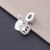 Colar Pavé Coração e Asas de Anjo Pandora - 398505C01-45