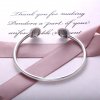 Bracelete Brilho PANDORA Rígido Aberto - 590528CZ