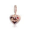 Charm Pendente Caixa de presente de chocolate estilo Pandora Rose - SCC1670