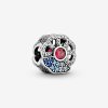 Charm Fã azul e rosa Pandora - 798178CZMX