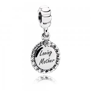 Charm PANDORA de Prata Pendente Mãe Amada - 791127CZ Charm PANDORA de Prata Pendente Mãe Amada - 791127CZ