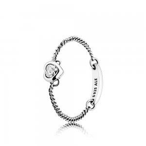 Anel PANDORA Amuleto do Amor - 197191CZ