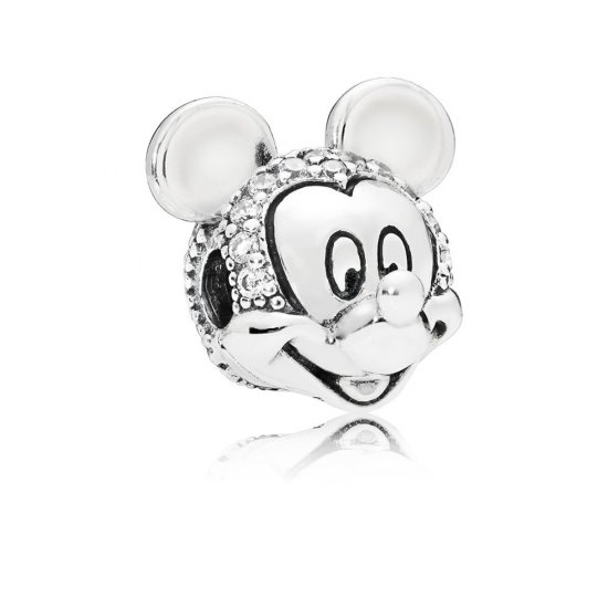 Clipe PANDORA Brilhante Mickey  Clique na imagem para fechar