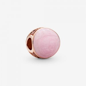 Charm Espiral Rosa Pandora Rose™ - 789306C01 Charm Espiral Rosa Pandora Rose™ - 789306C01