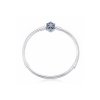 Pulseira Pandora de prata Floco de neve clássico Pulseira Pandora de prata Floco de neve clássico