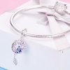 Charm Pendente Flor preservada estilo Pandora - SCC1123