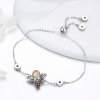 Pulseira Abelha Dançante estilo Pandora - SCB043