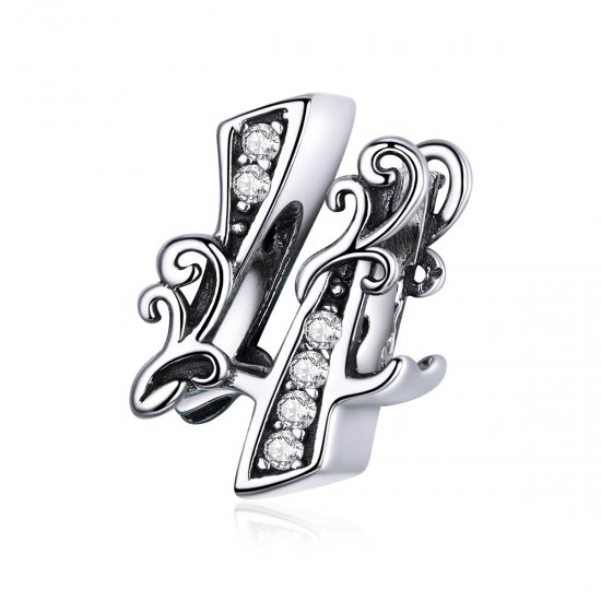 Charm Número 4 life Pandora - SCC1418-4  Clique na imagem para fechar