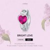 Separador Amor brilhante estilo Pandora - BSC123