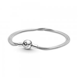 Bracelete Pandora Moments Em Trama - 599338C00