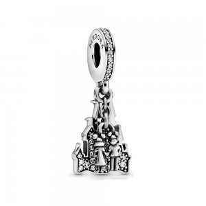 Charm Pendente Disney, Casal parks para sempre Pandora - 798581C01 Charm Pendente Disney, Casal parks para sempre Pandora - 798581C01