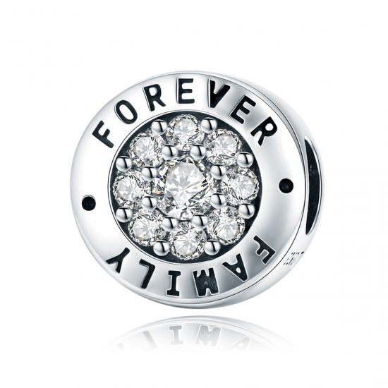 Charm Minha casa para sempre estilo Pandora - SCC814  Clique na imagem para fechar