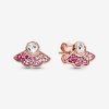 Brincos Petit Fã Rosa Pandora Rose - 288194C01 Brincos Petit Fã Rosa Pandora Rose - 288194C01