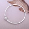 Bracelete Rígido PANDORA com zircônia cúbica Rosa - 590716PCZ