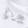 Brincos Petit Amor dente de leão estilo Pandora - SCE506