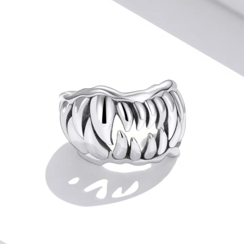 (imagem para) Pandora Style Beast Tooth Ear clip - SCE1203 - Visualizar 2