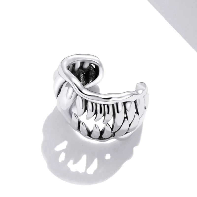 (imagem para) Pandora Style Beast Tooth Ear clip - SCE1203 - Visualizar 3
