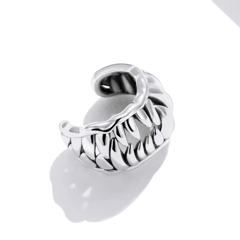(imagem para) Pandora Style Beast Tooth Ear clip - SCE1203 - Visualizar 4