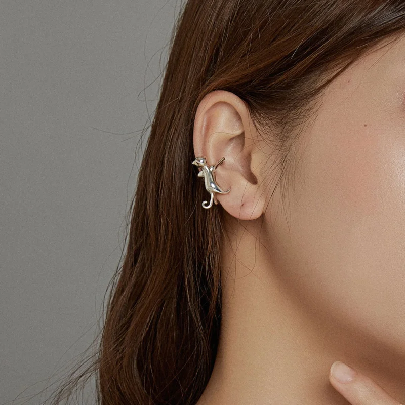 (imagem para) Pandora Style Cute Kitten Ear clip - SCE967 - Visualizar 6