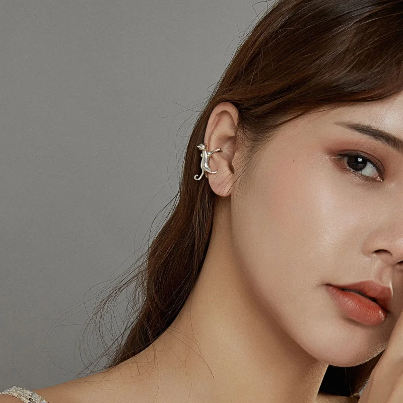 (imagem para) Pandora Style Cute Kitten Ear clip - SCE967 - Visualizar 7