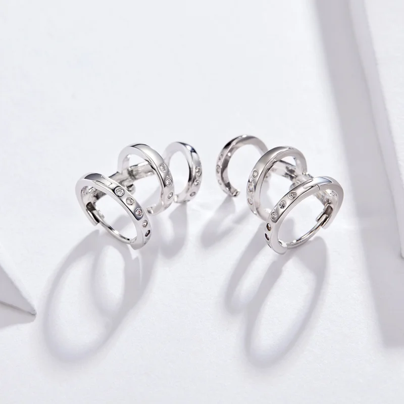 (imagem para) Pandora Style Punk Girl Ear clip - BSE085 - Visualizar 2