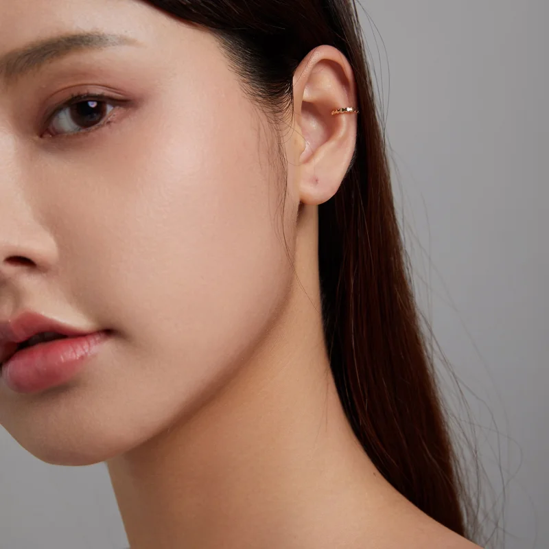 (imagem para) Pandora Style Simple Ear clip - SCE1251 - Visualizar 6