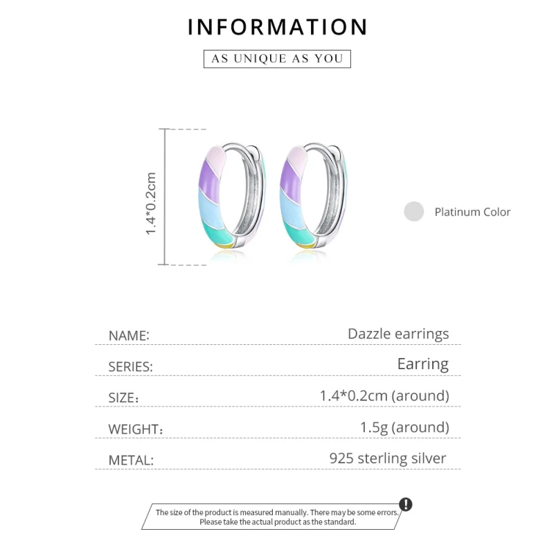 (imagem para) Brinco Argolas Deslumbrar estilo Pandora - SCE1085 - Visualizar 8