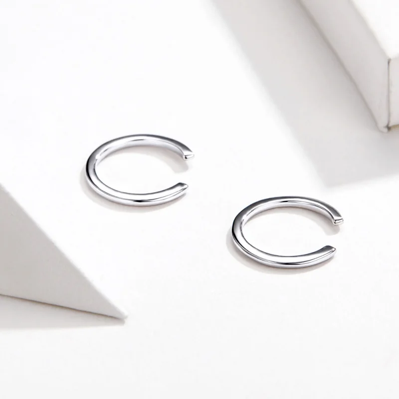 (imagem para) Brinco Argolas Simples estilo Pandora - SCE647 - Visualizar 2