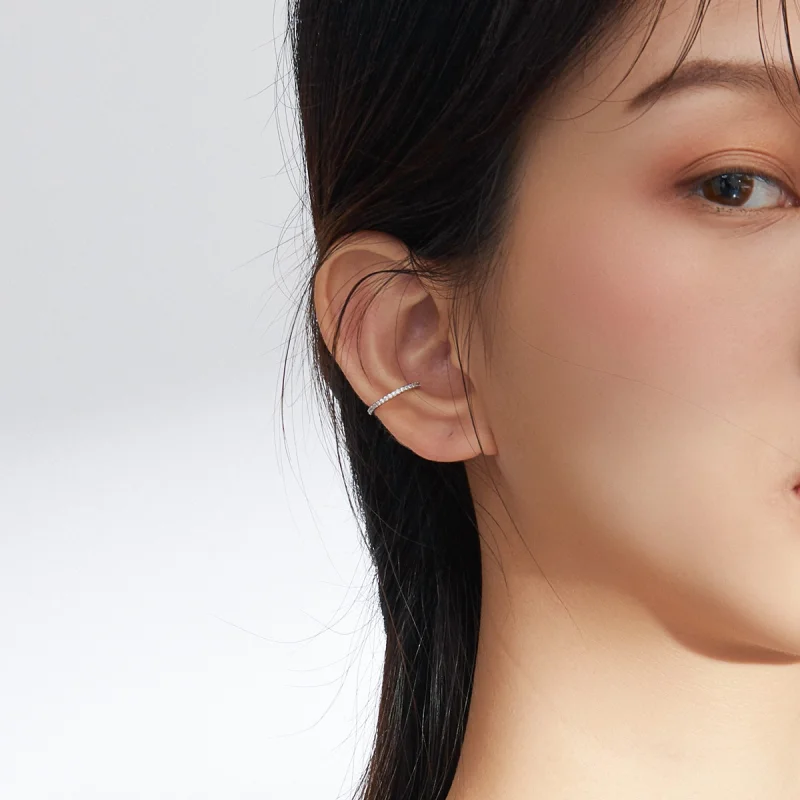 (imagem para) Brinco Argolas Simples estilo Pandora - SCE842 - Visualizar 7