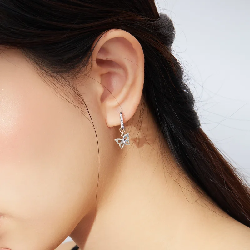 (imagem para) Brinco Borboleta life Pandora - SCE833 - Visualizar 6