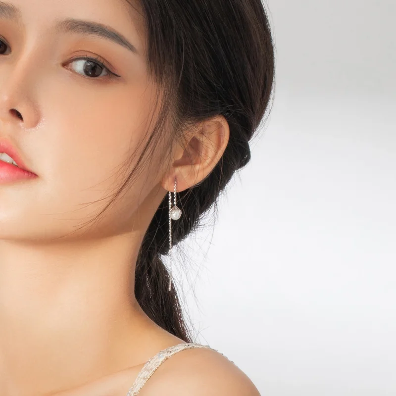 (imagem para) Brinco Broto de flores estilo Pandora - BSE373 - Visualizar 7