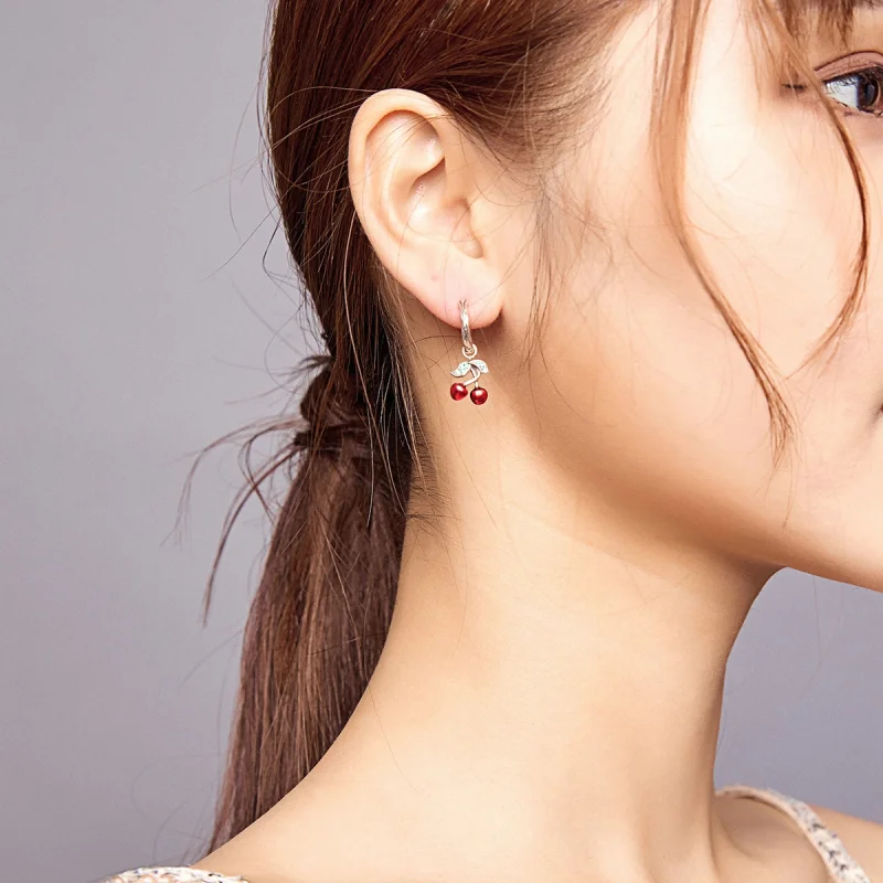 (imagem para) Brinco cereja life Pandora - SCE905 - Visualizar 7
