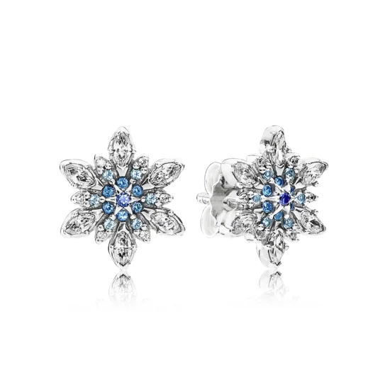 (imagem para) Brinco PANDORA Cristal de Neve - 290590NBLMX
