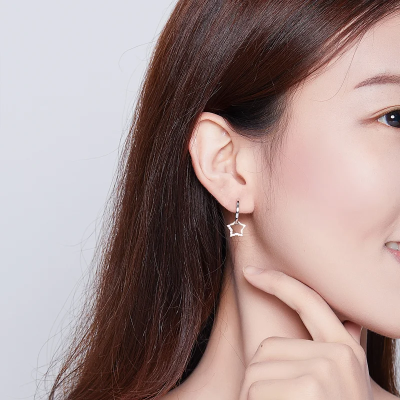 (imagem para) Brinco Estrelado life Pandora - BSE276 - Visualizar 6