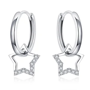 (imagem para) Brinco Estrelado life Pandora - BSE276