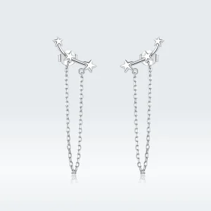 (imagem para) Brinco Estrelado life Pandora - BSE361