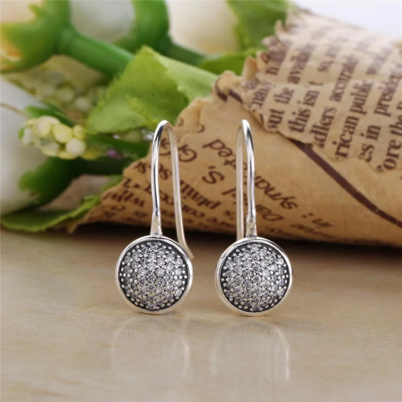 (imagem para) Brinco PANDORA Gotas Brilhantes - 290734CZ - Visualizar 2