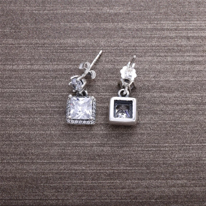 (imagem para) Brinco PANDORA Brilhante Beleza Eterna - 290593CZ - Visualizar 3