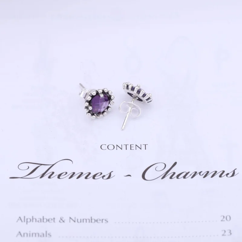 (imagem para) Brinco PANDORA de Prata Marinho Celestial - 290561NBC - Visualizar 4